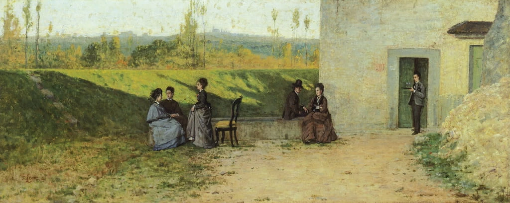La visita in villa